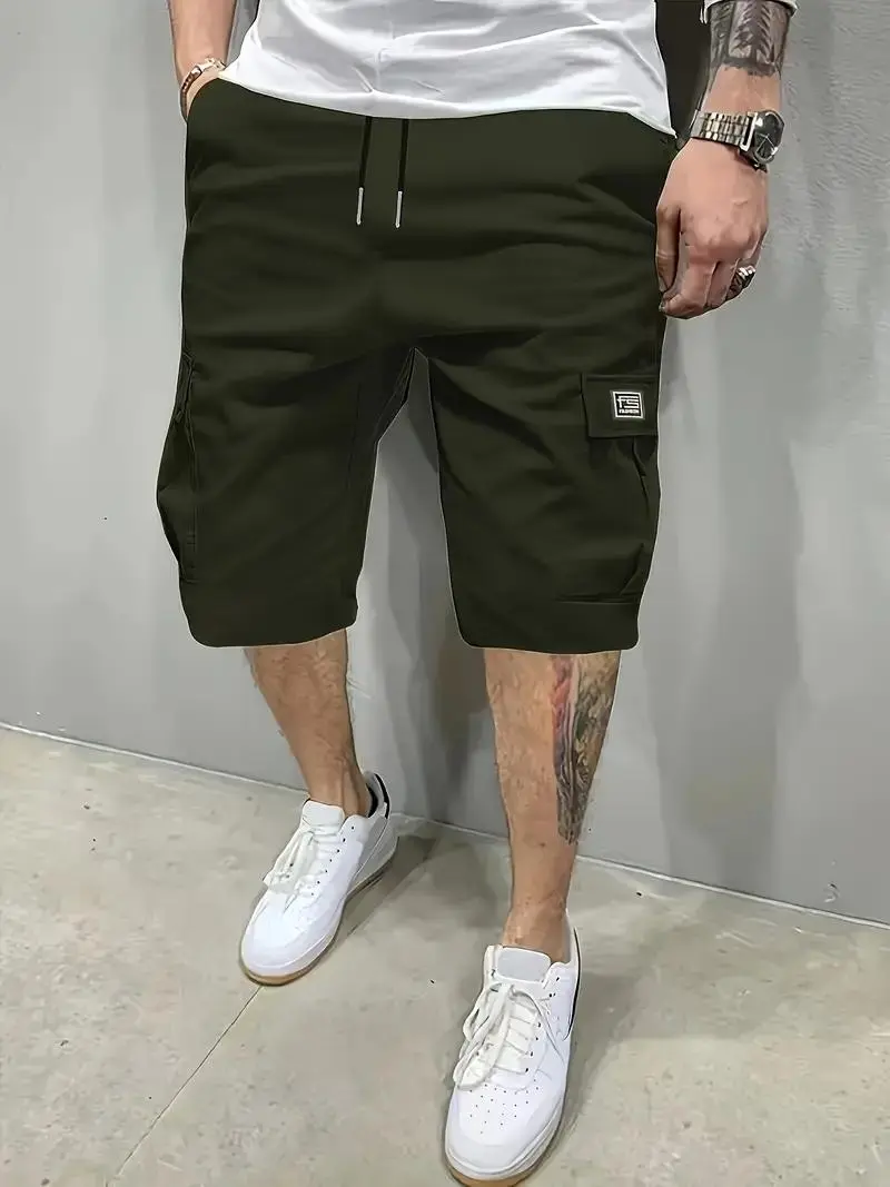 Men's Casual Short Sleeve Shirt and Shorts Set image 13