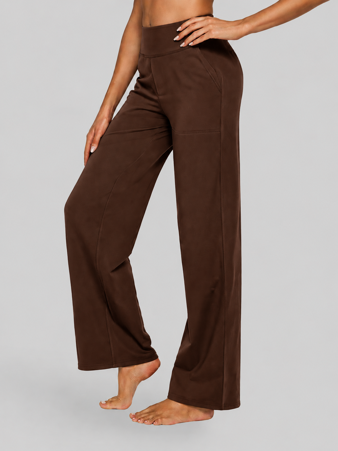 Women's High-Waist Business Casual Pants 29-Inch Inseam