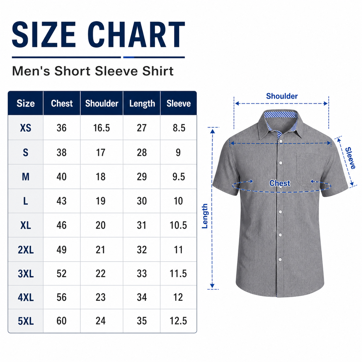 ⏰Store Closing ⚡10 Pack for $24⚡Men's Contrast Trim Short Sleeve Shirt