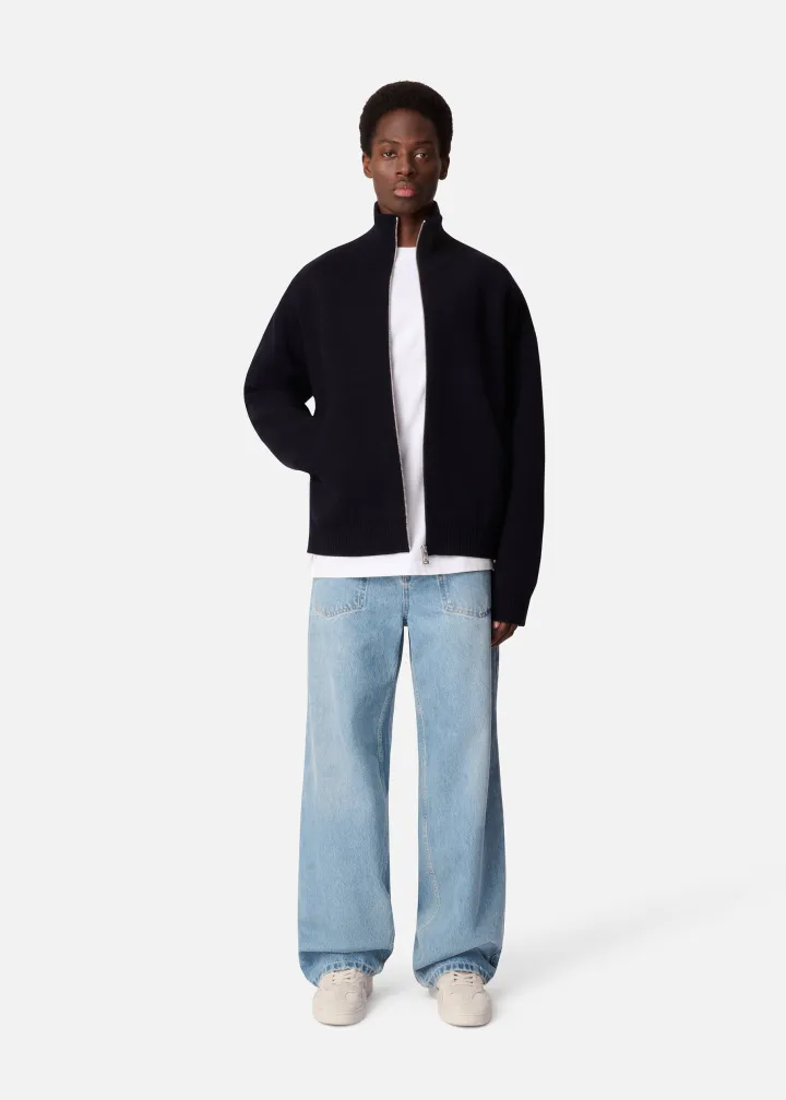 CORE ZIP-UP SWEATER
