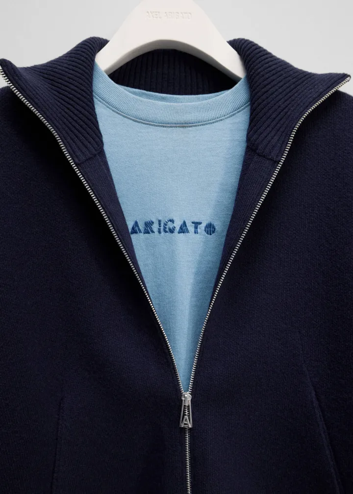 CORE ZIP-UP SWEATER