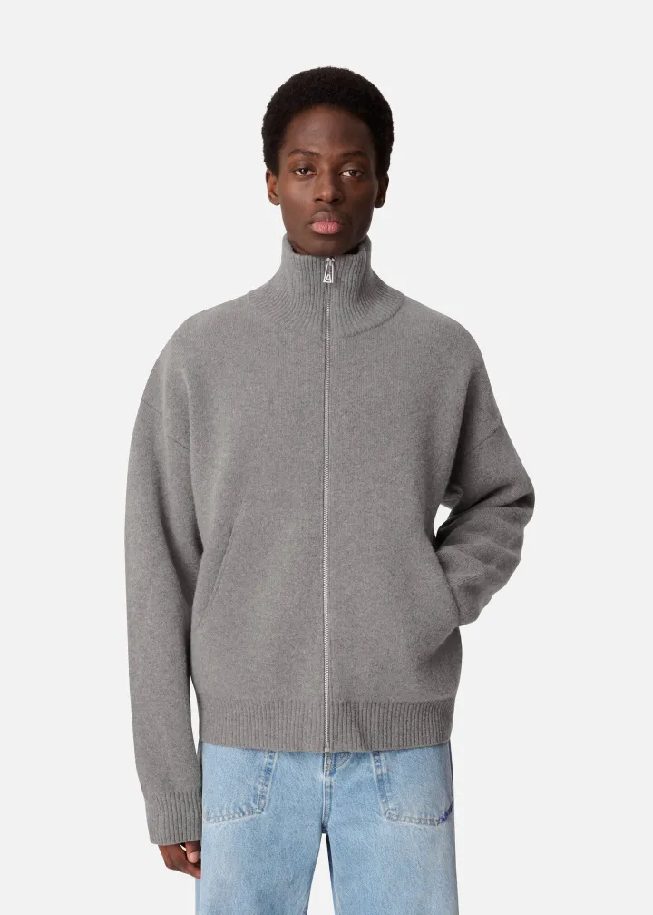 CORE ZIP-UP SWEATER