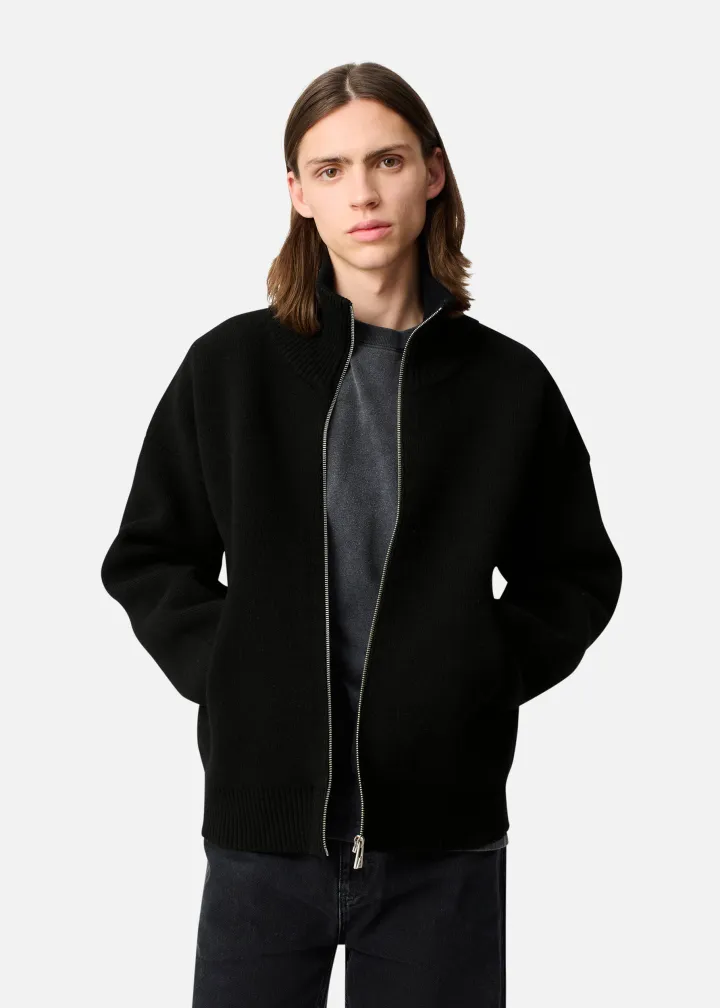 CORE ZIP-UP SWEATER