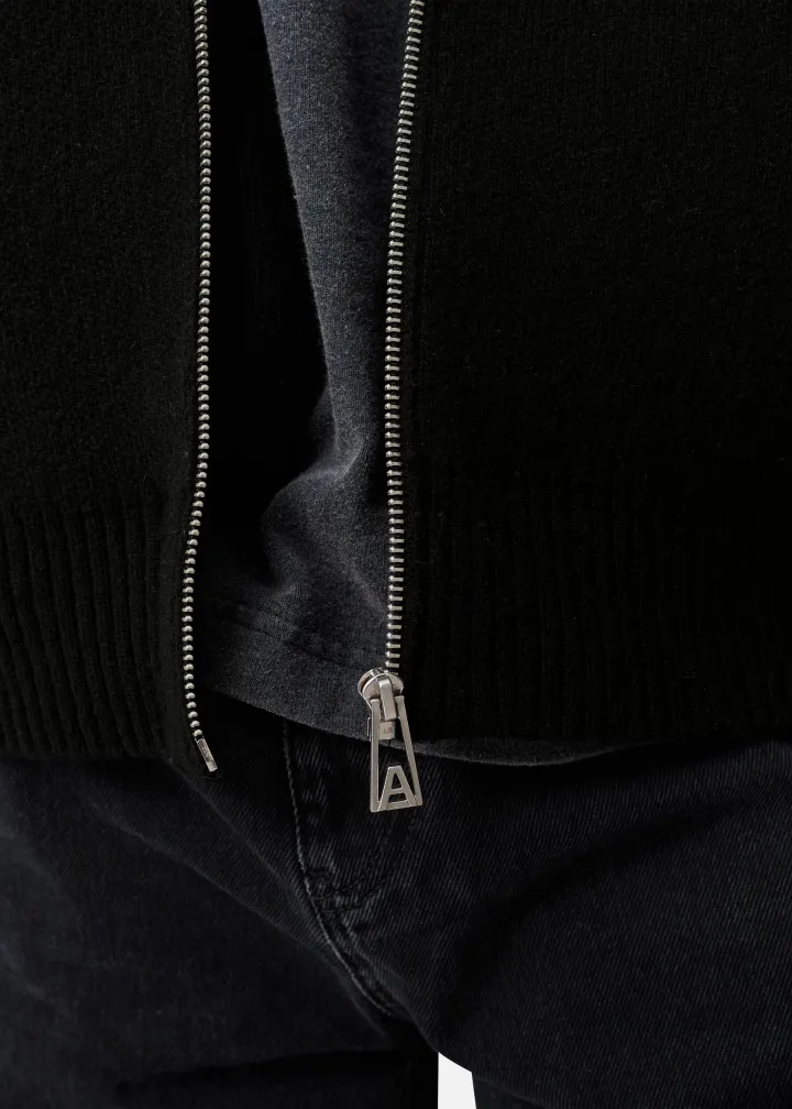CORE ZIP-UP SWEATER