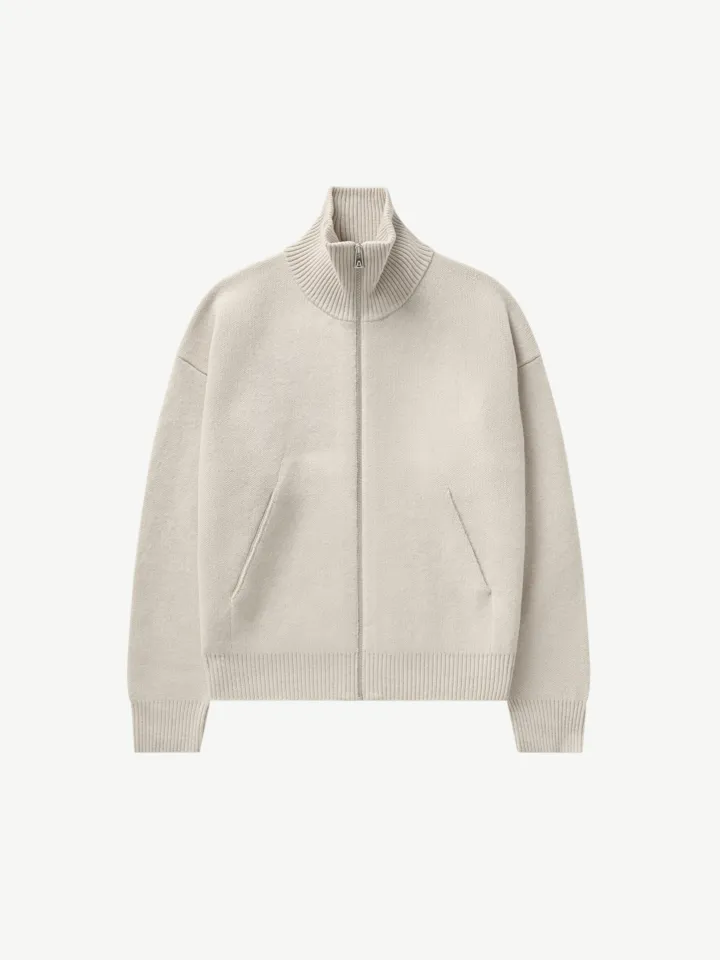 CORE ZIP-UP SWEATER