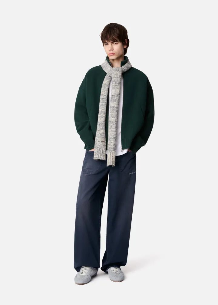 CORE ZIP-UP SWEATER