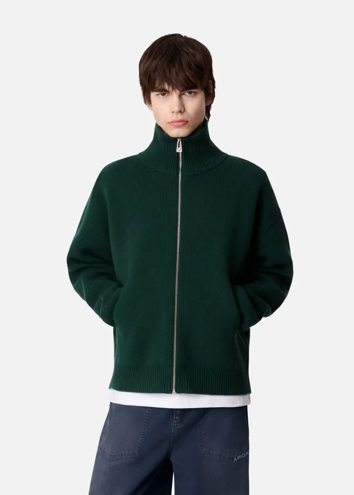 CORE ZIP-UP SWEATER