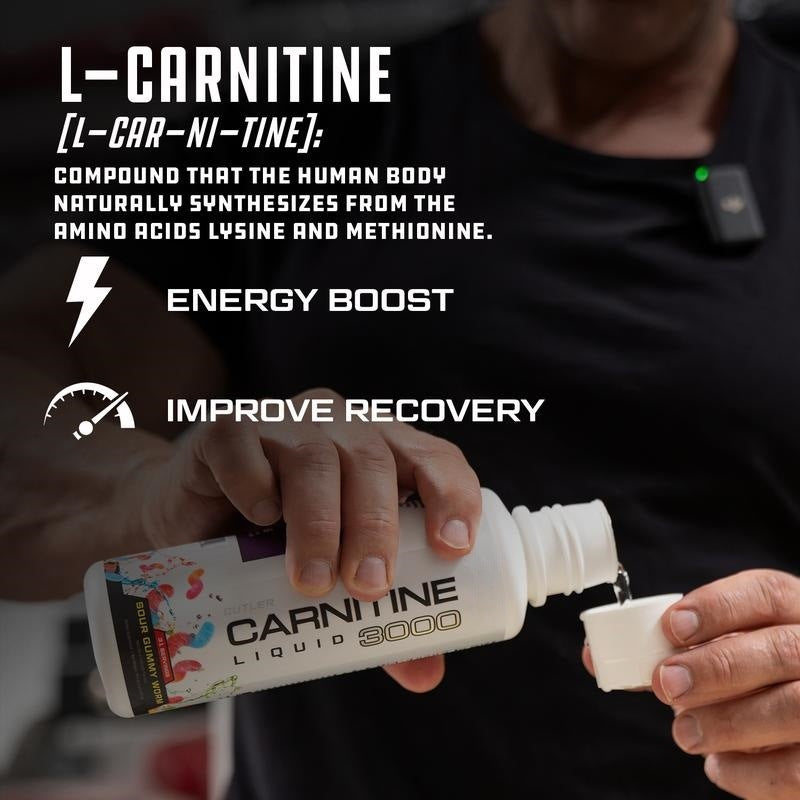 LIQUID L-CARNITINE 3000: METABOLISM & ENERGY SUPPORT - Faster Recovery