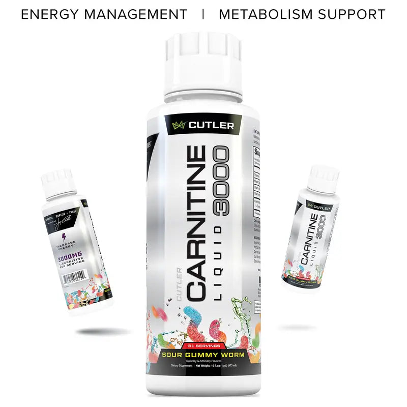 LIQUID L-CARNITINE 3000: METABOLISM & ENERGY SUPPORT - Faster Recovery