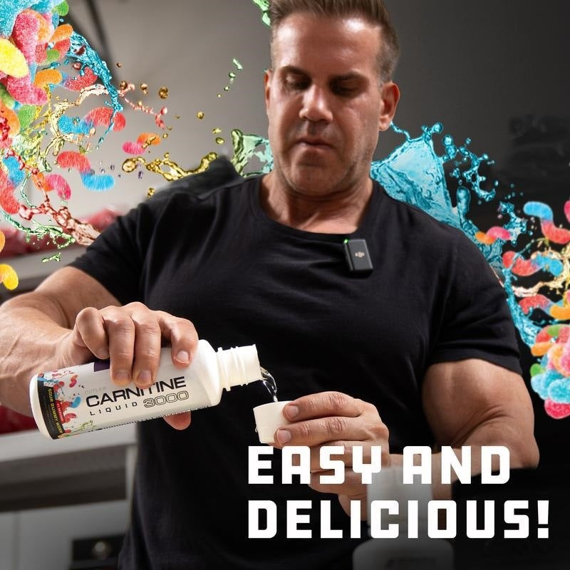LIQUID L-CARNITINE 3000: METABOLISM & ENERGY SUPPORT - Faster Recovery