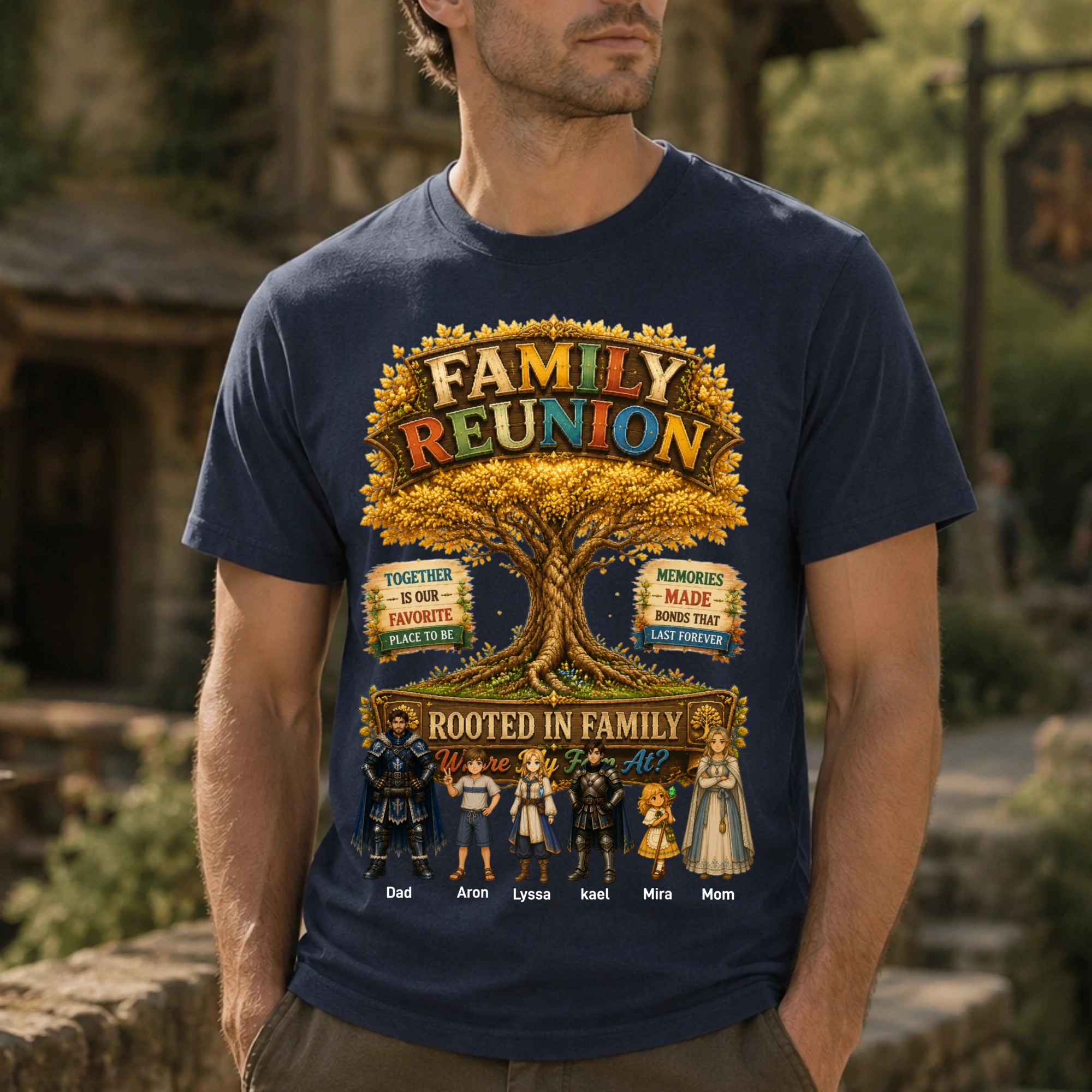 Family Reunion 丨Classic Unisex Tee