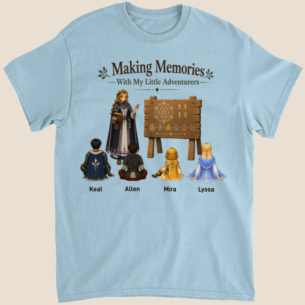 Making Memories With My Little Adventurers-Warm Colors 丨Classic Unisex Tee