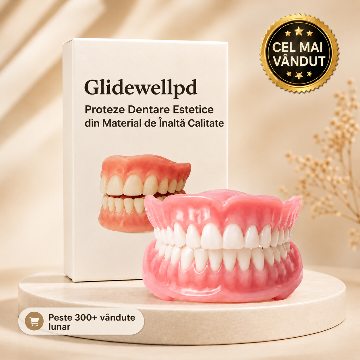 PROTEZĂ DENTARĂ COSMETICĂ PREMIUM
