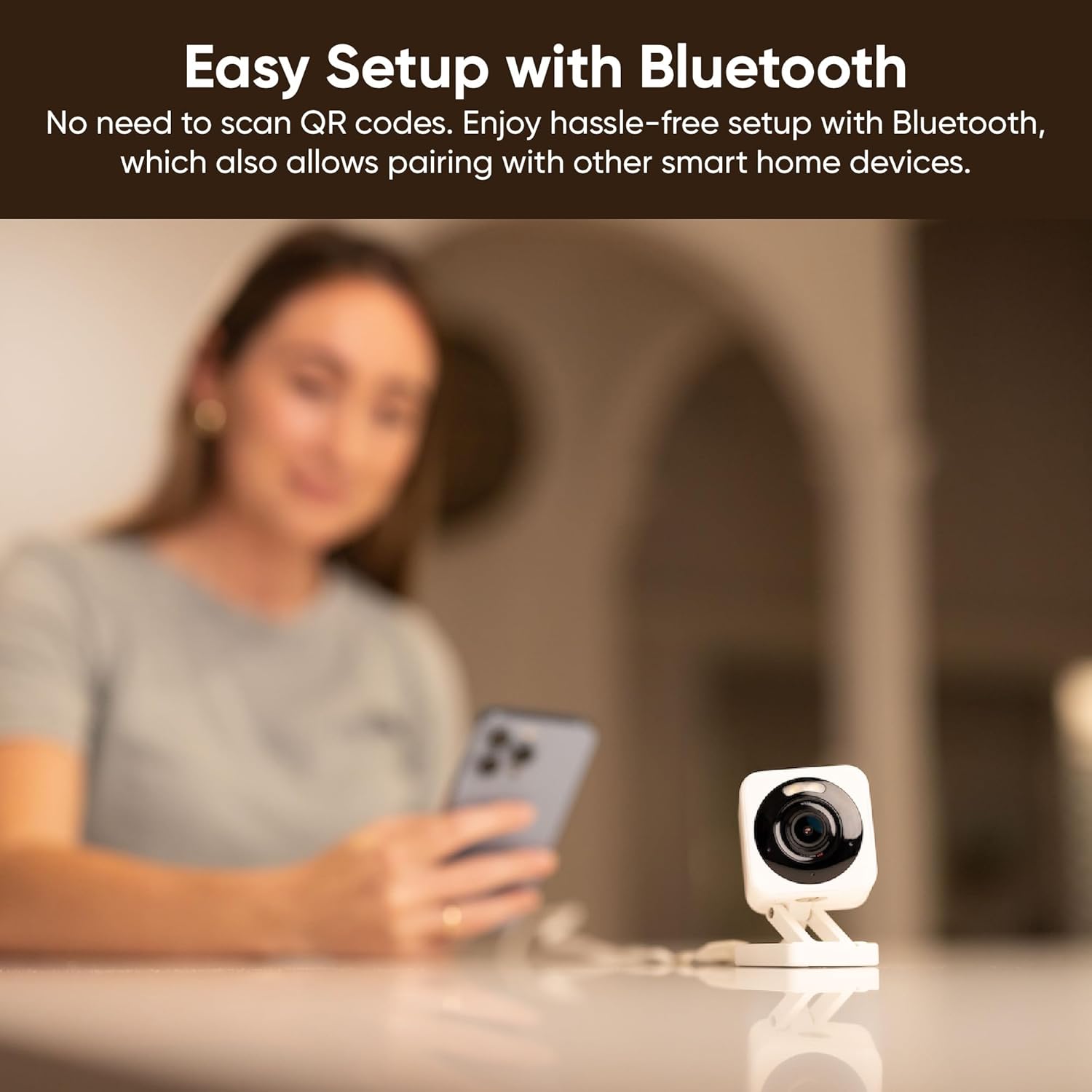 WYZE Cam v4, 2.5K HD WiFi Smart Home Security Camera, interior/exterior, monitor pentru animale de companie/bebe, reflectoare/sirenă activată prin mișcare, vedere nocturnă color, audio bidirecțional, funcționează cu Alexa și Google, negru 2-pachet, 2 pach