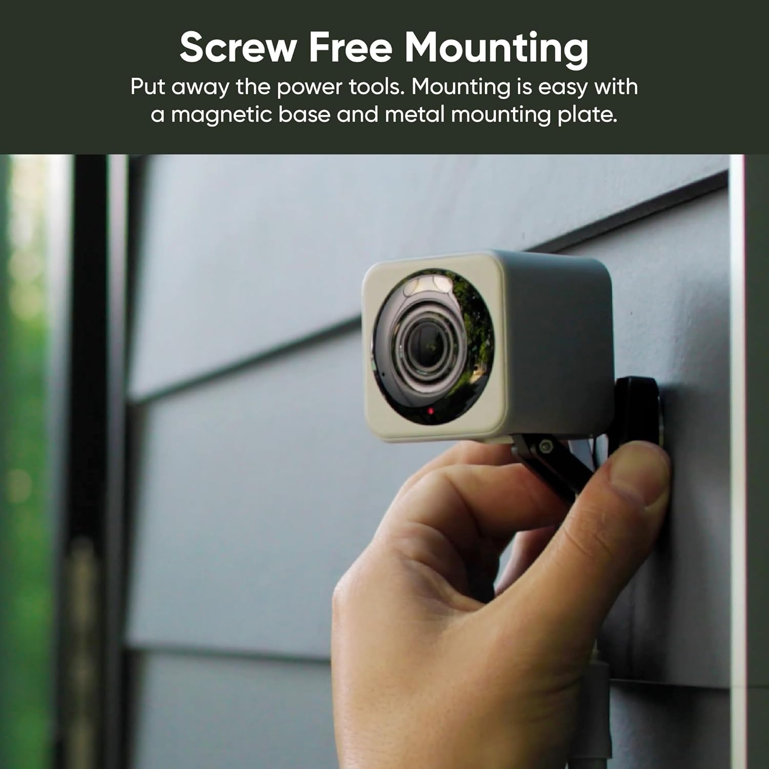 WYZE Cam v4, 2.5K HD WiFi Smart Home Security Camera, interior/exterior, monitor pentru animale de companie/bebe, reflectoare/sirenă activată prin mișcare, vedere nocturnă color, audio bidirecțional, funcționează cu Alexa și Google, negru 2-pachet, 2 pach