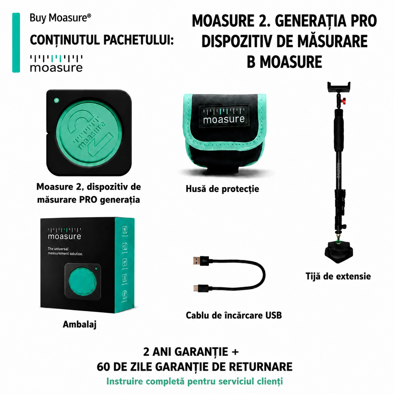 MoasureONE ruletă electronică inteligentă