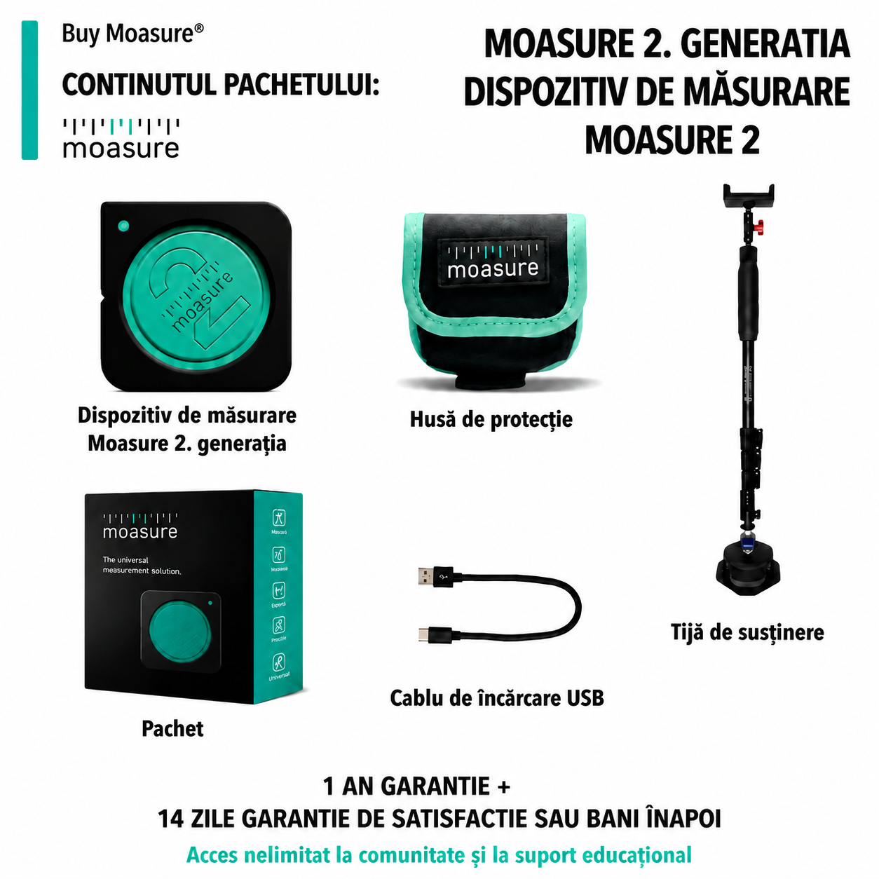 MoasureONE ruletă electronică inteligentă