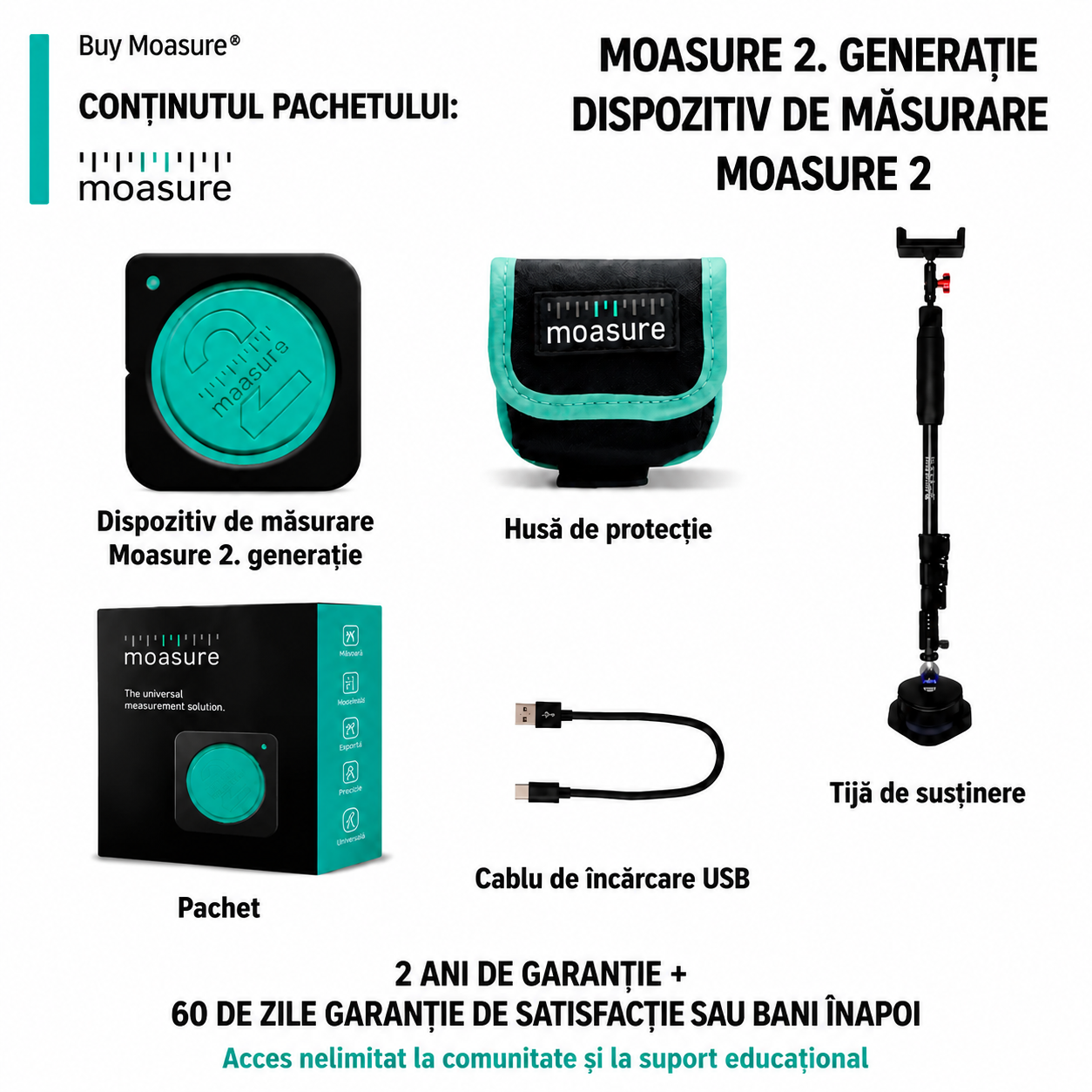 MoasureONE ruletă electronică inteligentă