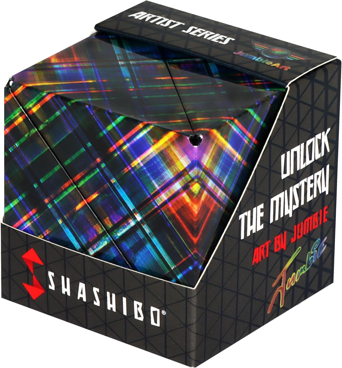CUTIE DE TRANSFORMARE SHASHIBO - Cubul Rubik patentat și premiat cu 36 de magneți din pământuri rare - se transformă în peste 70 de forme (distanțate)