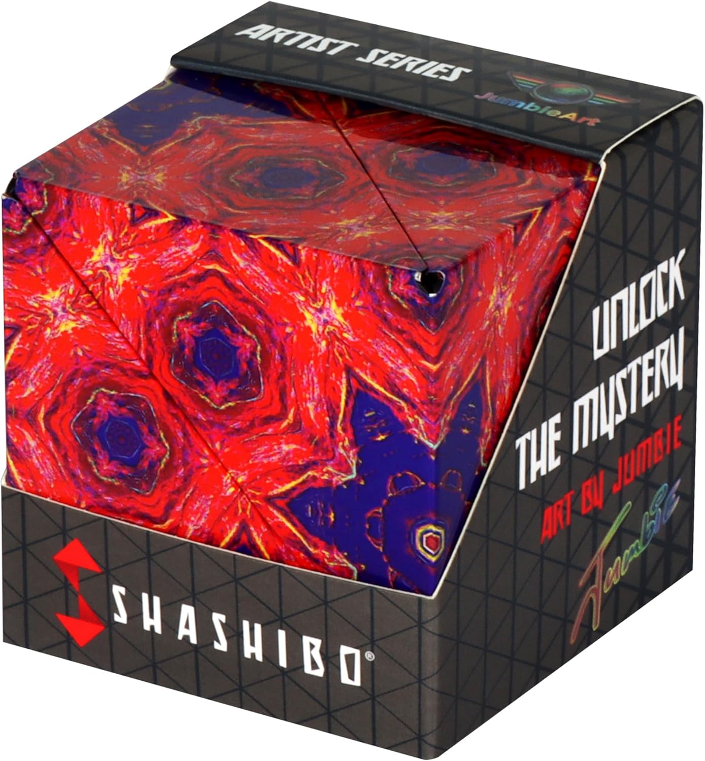 CUTIE DE TRANSFORMARE SHASHIBO - Cubul Rubik patentat și premiat cu 36 de magneți din pământuri rare - se transformă în peste 70 de forme (distanțate)
