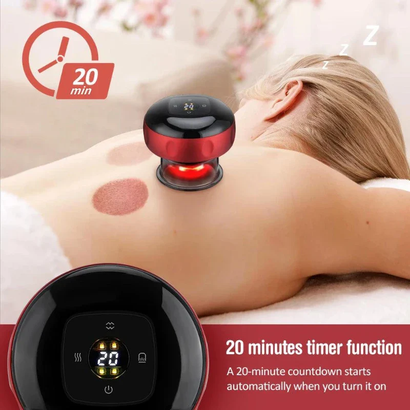 Aparat de masaj electric cu vid