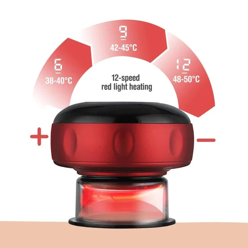 Aparat de masaj electric cu vid