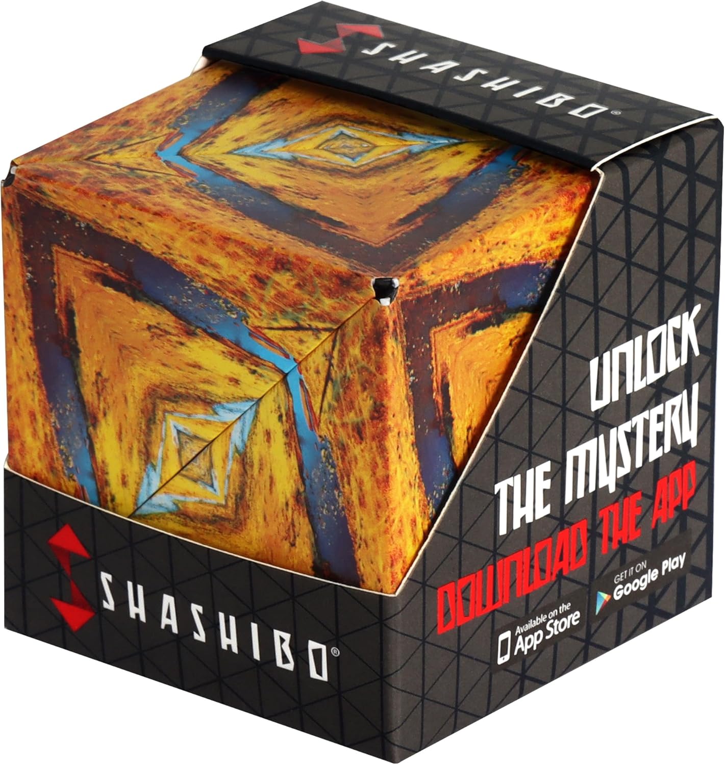CUTIE DE TRANSFORMARE SHASHIBO - Cubul Rubik patentat și premiat cu 36 de magneți din pământuri rare - se transformă în peste 70 de forme (distanțate)