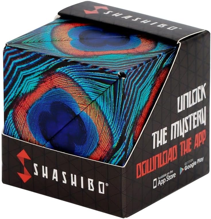 CUTIE DE TRANSFORMARE SHASHIBO - Cubul Rubik patentat și premiat cu 36 de magneți din pământuri rare - se transformă în peste 70 de forme (distanțate)