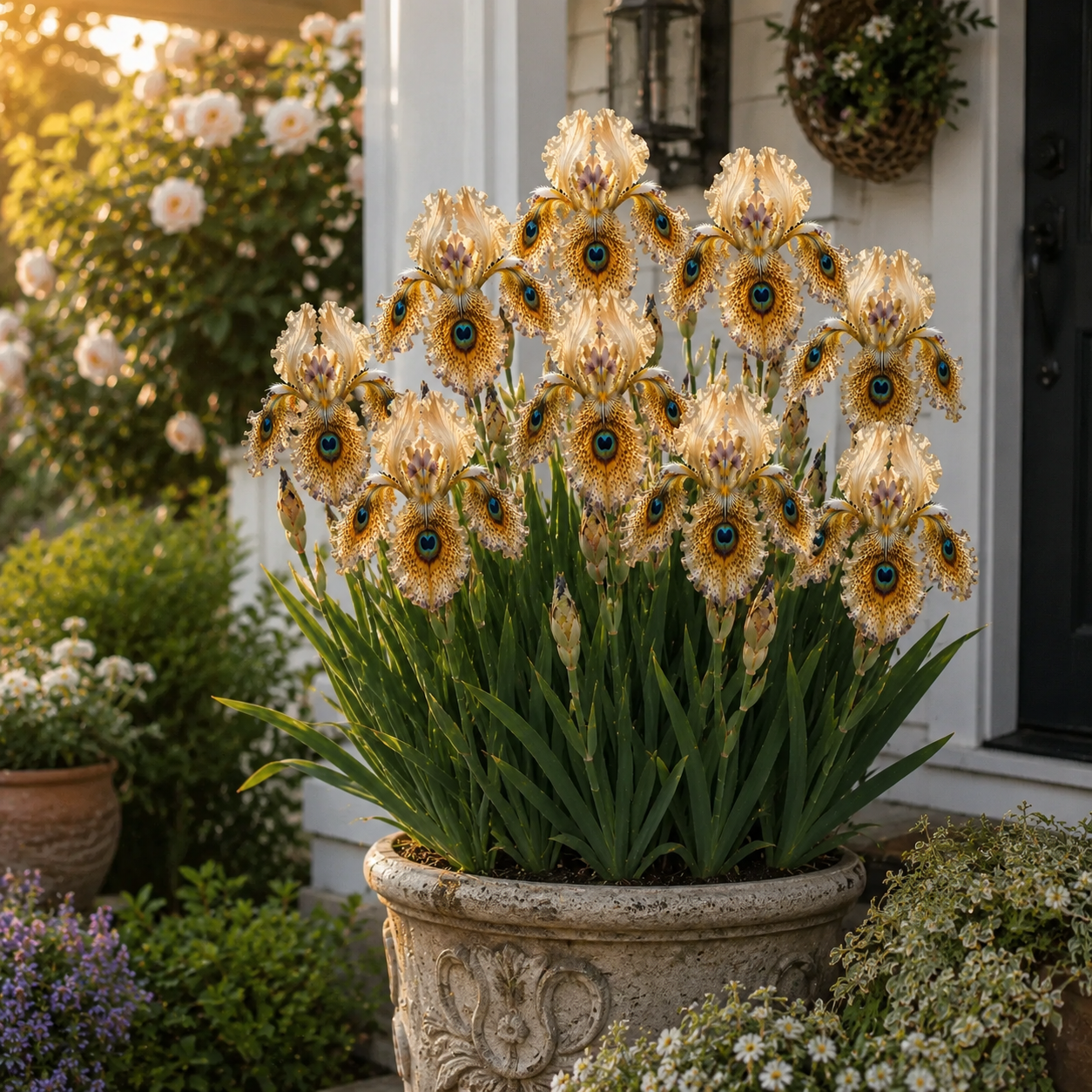 🦚 Peacock Eye Iris Bulb Series-#2 Cream