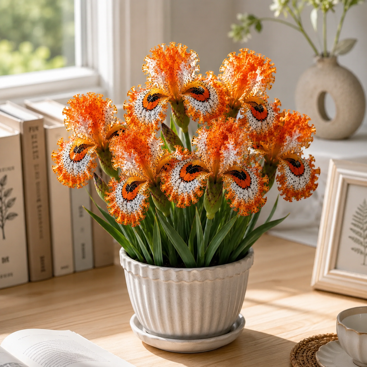 🌸Rare Tropical Fish Iris Bulb Series –#3 Clownfish