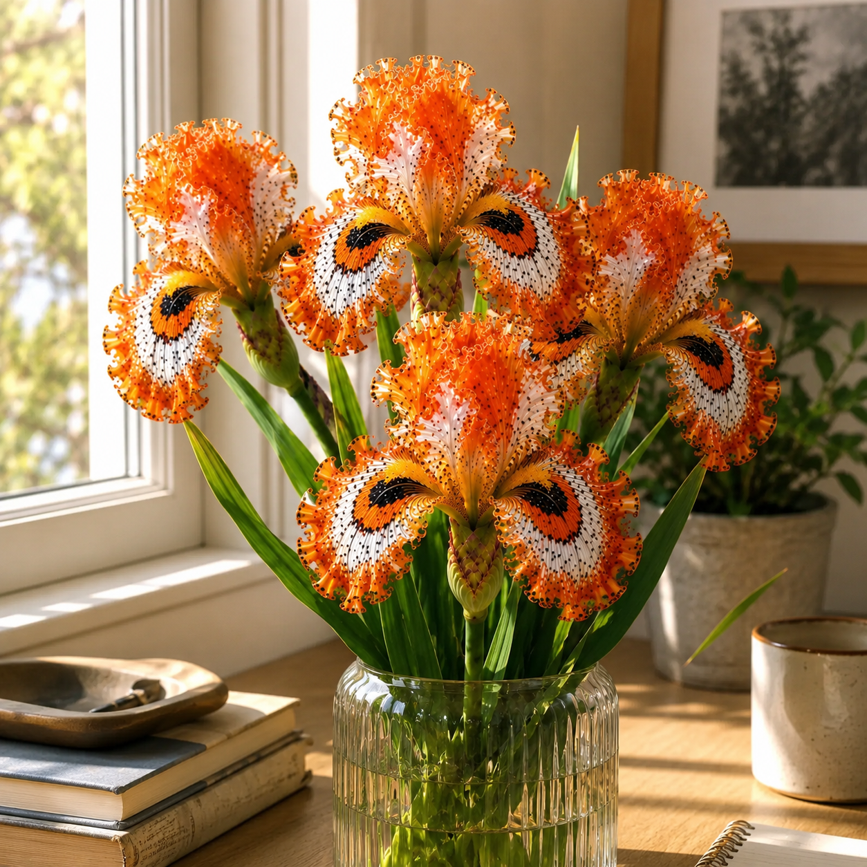 🌸Rare Tropical Fish Iris Bulb Series –#3 Clownfish