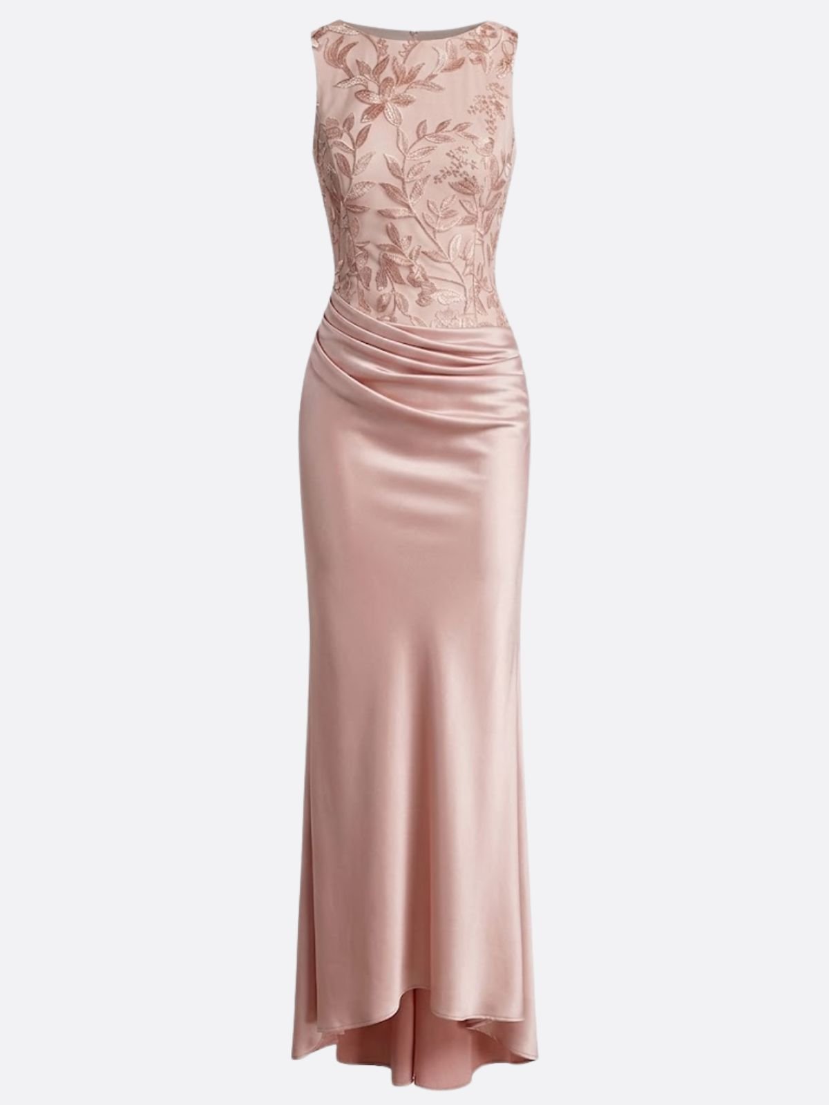 Elegant Off-Shoulder Midi Dress With Transparent Straps