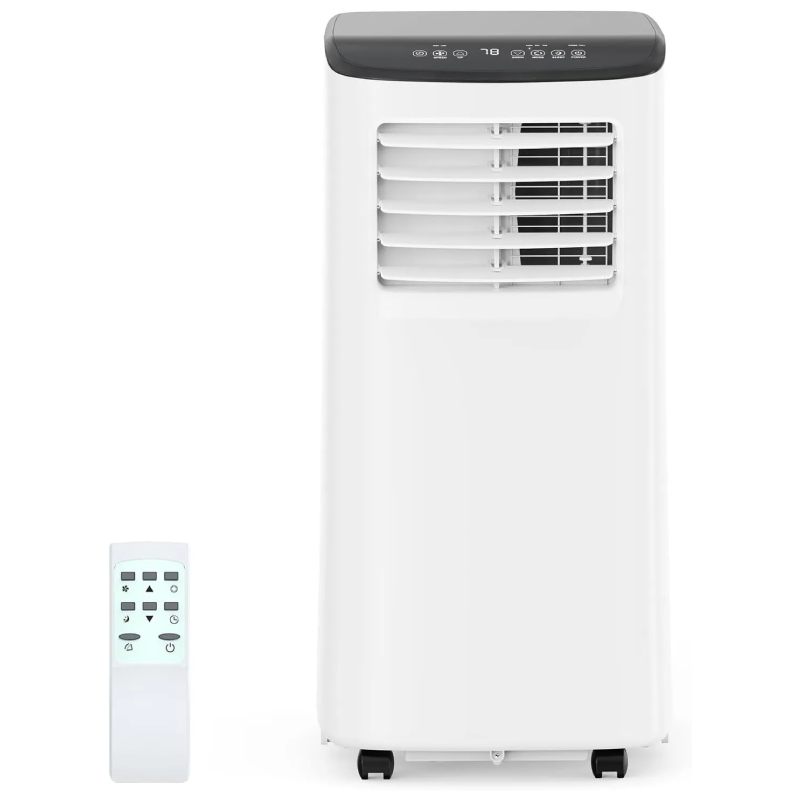 🏆 [Premium Quality] SereneLife 4-in-1 Portable AC Unit 10,000 BTU, Smart Smart Air Conditioner and Heater with WiFi App & Remote (Special Promotion)
