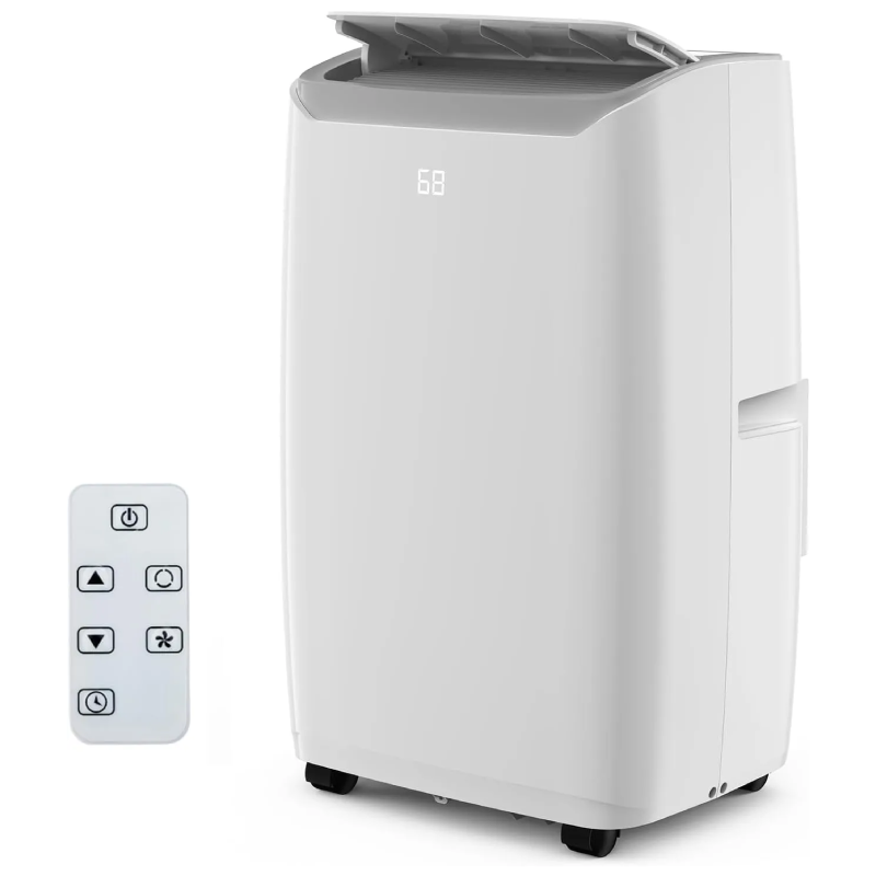 🏆 [Premium Quality] SereneLife 4-in-1 Portable AC Unit 10,000 BTU, Smart Smart Air Conditioner and Heater with WiFi App & Remote (Special Promotion)