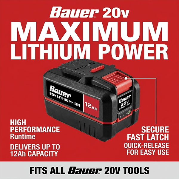 BAUER High-Capacity Lithium-Ion Battery Pack (2pk)