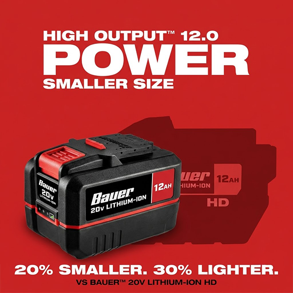BAUER High-Capacity Lithium-Ion Battery Pack (2pk)