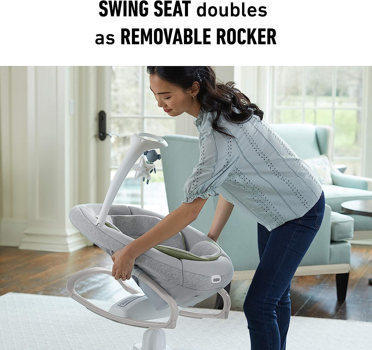 💥 CLEARANCE | Graco Portable Infanct Rocker & Soothing Baby Swing Combo – SAVE TODAY ✨