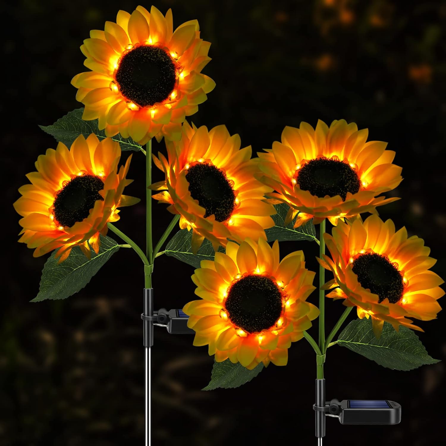 💥 Special Offers⚡🌻Sunflower Solar Garden Light(6 Pack)