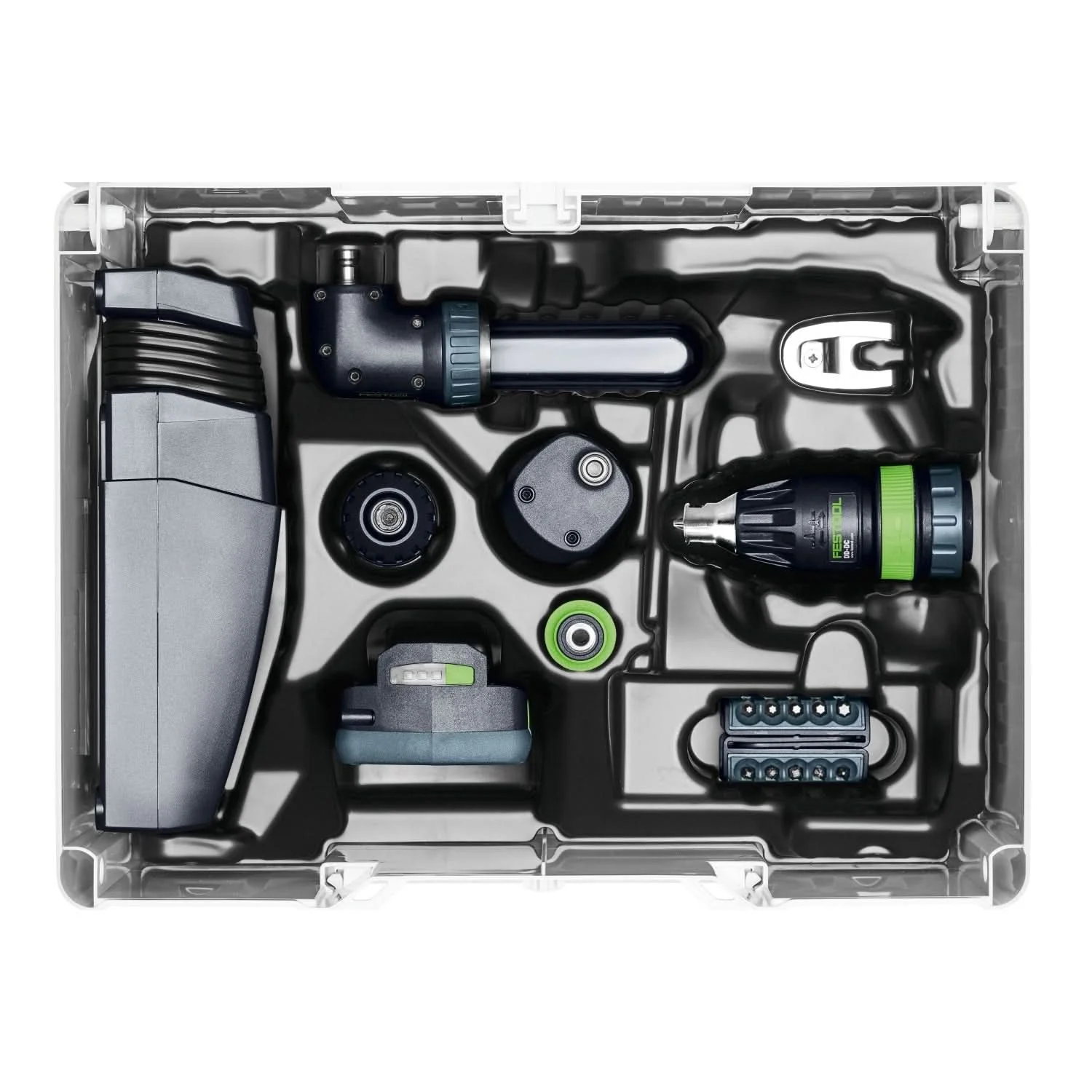💥 Clearance Sale — Special offers on remaining stock: Save up to 70% on the Festool CXS 18 cordless drill.