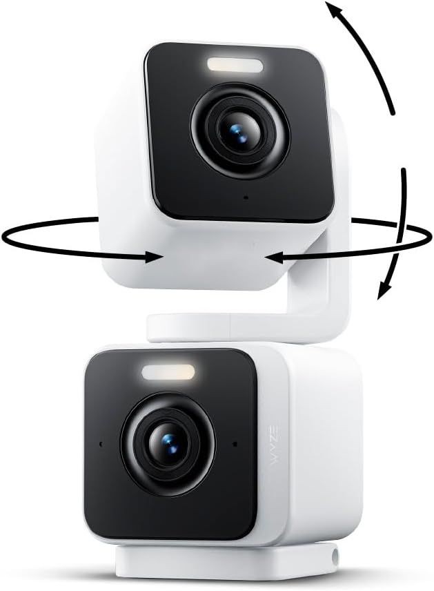 🔥Summer Sale🔥WYZE Duo Cam Pan , Indoor/Outdoor IP65 2K 360° Pan