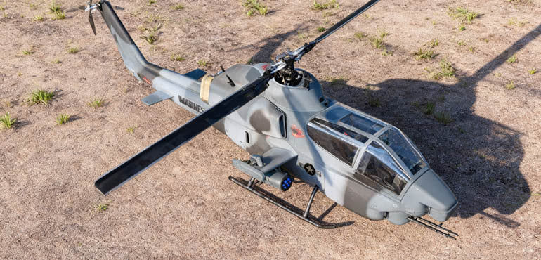 FLISHRC FL500 AH-1 Cobra 500-Class Large Scale GPS RC Helicopter Model with L7 Flight Controller 2.4G 6CH RTF
