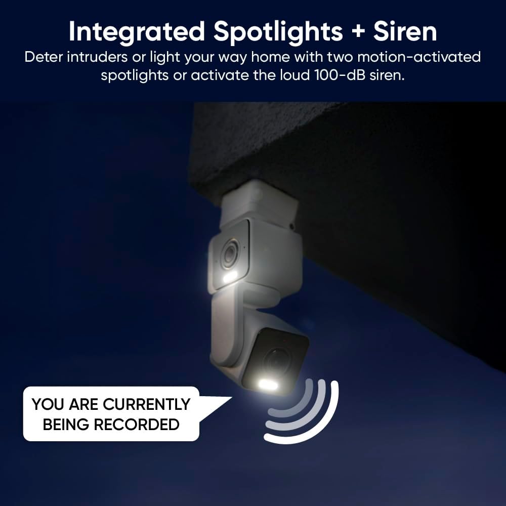 🔥Summer Sale🔥WYZE Duo Cam Pan , Indoor/Outdoor IP65 2K 360° Pan
