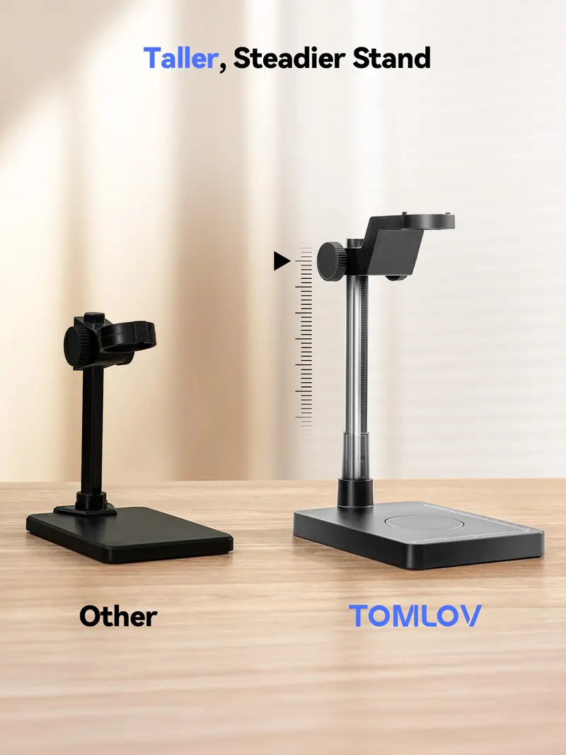 ✨Today's Deal✨TOMLOV DM4W Microscope with Weighing Scale: 4.3" Digital Coin Microscope with Screen, Error Coin Magnifier with Lights, Weight Scale for Collectors, Jeweler, Students, Compatible with Windows/Mac