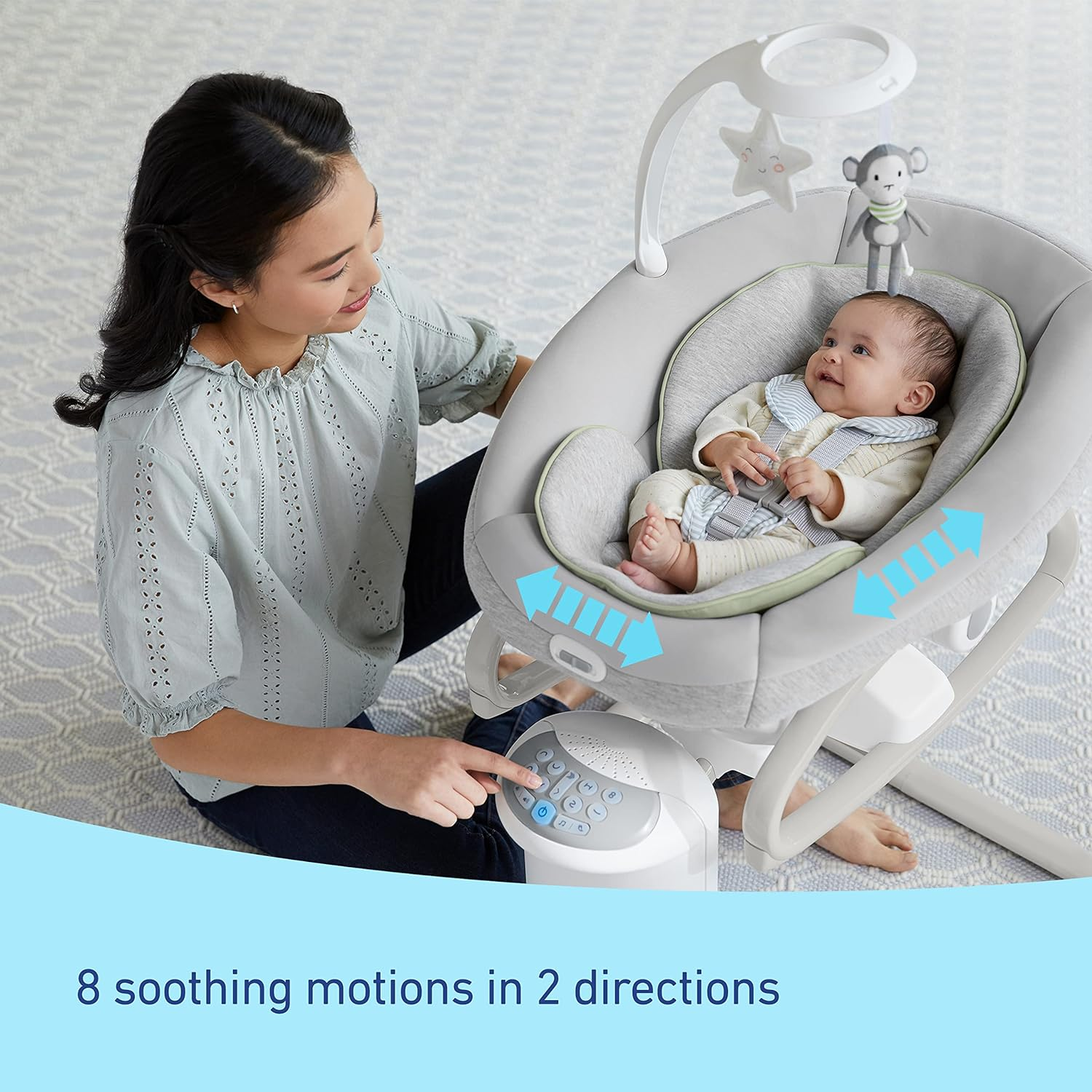 💥 CLEARANCE | Graco Portable Infanct Rocker & Soothing Baby Swing Combo – SAVE TODAY ✨