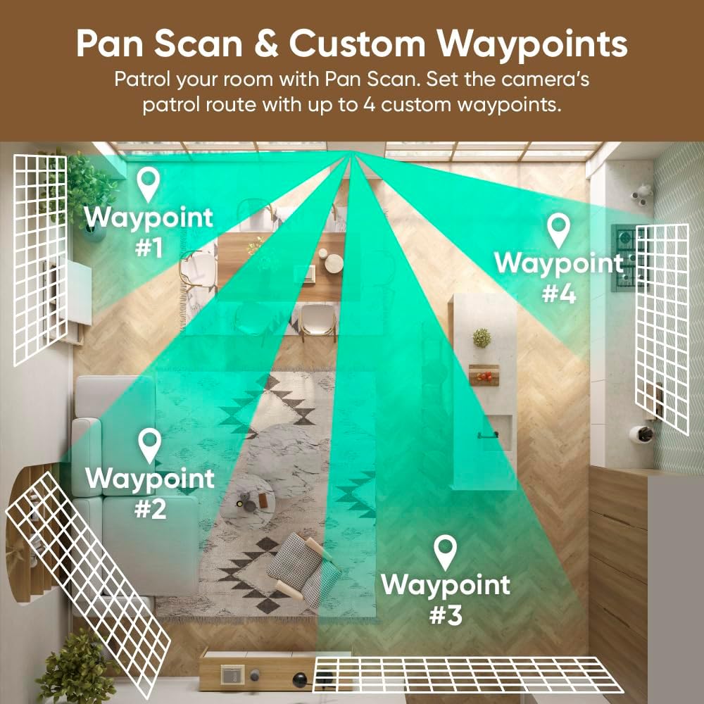 🔥Summer Sale🔥WYZE Duo Cam Pan , Indoor/Outdoor IP65 2K 360° Pan