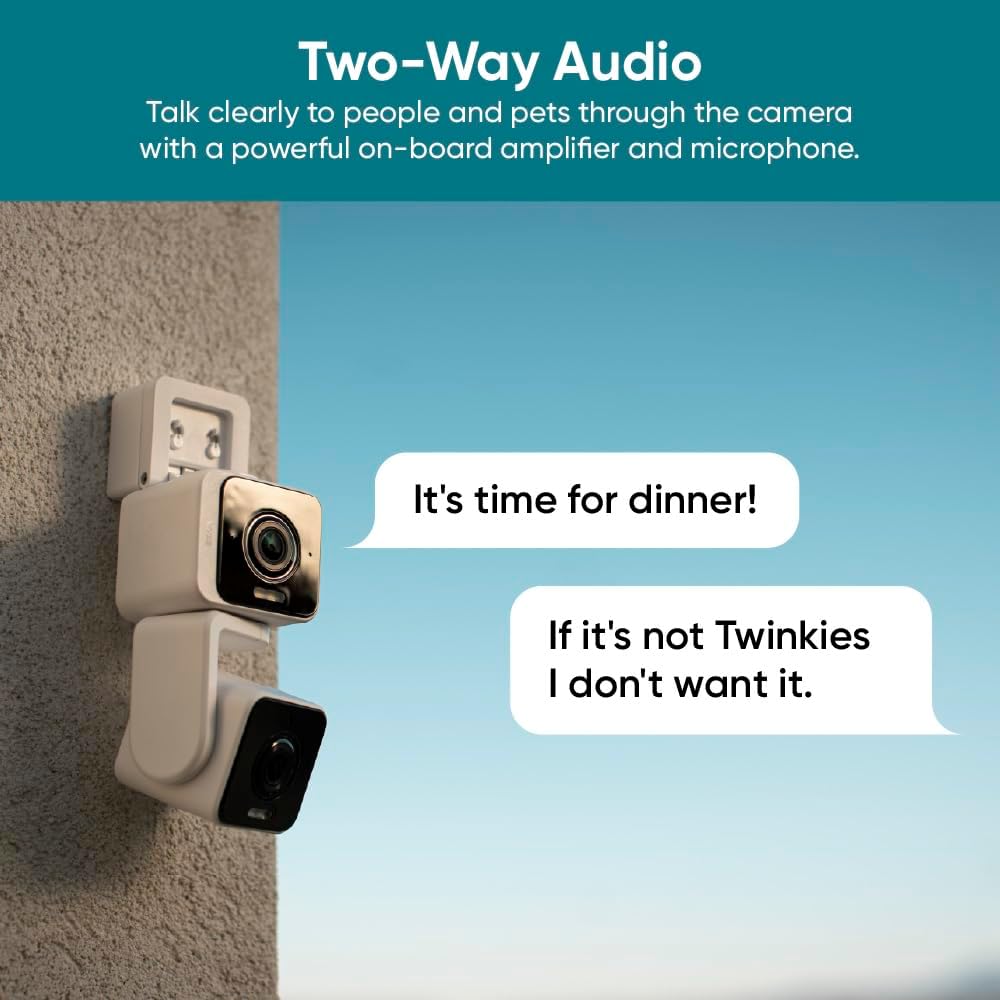 🔥Summer Sale🔥WYZE Duo Cam Pan , Indoor/Outdoor IP65 2K 360° Pan