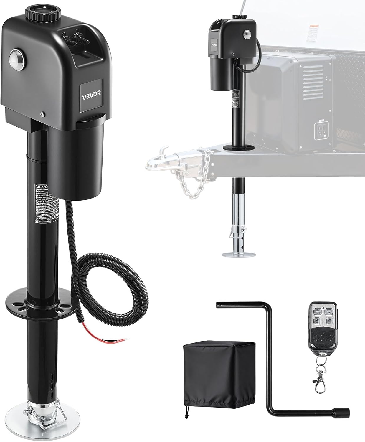 🔥Summer Sale🔥VEVOR Electric Trailer Jack