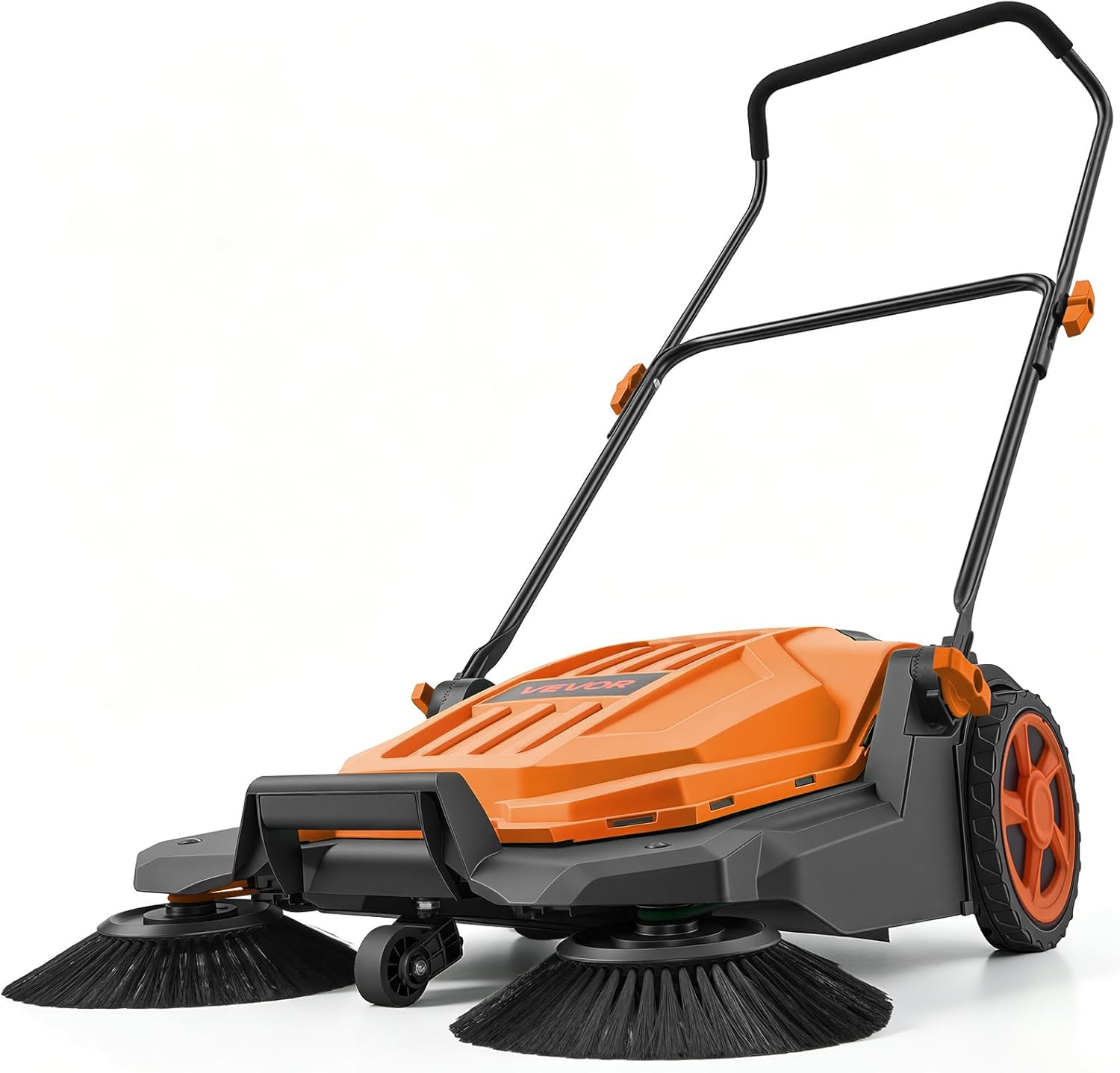 🔥Summer Sale🔥VEVOR Walk-Behind Hand Push Floor Sweeper