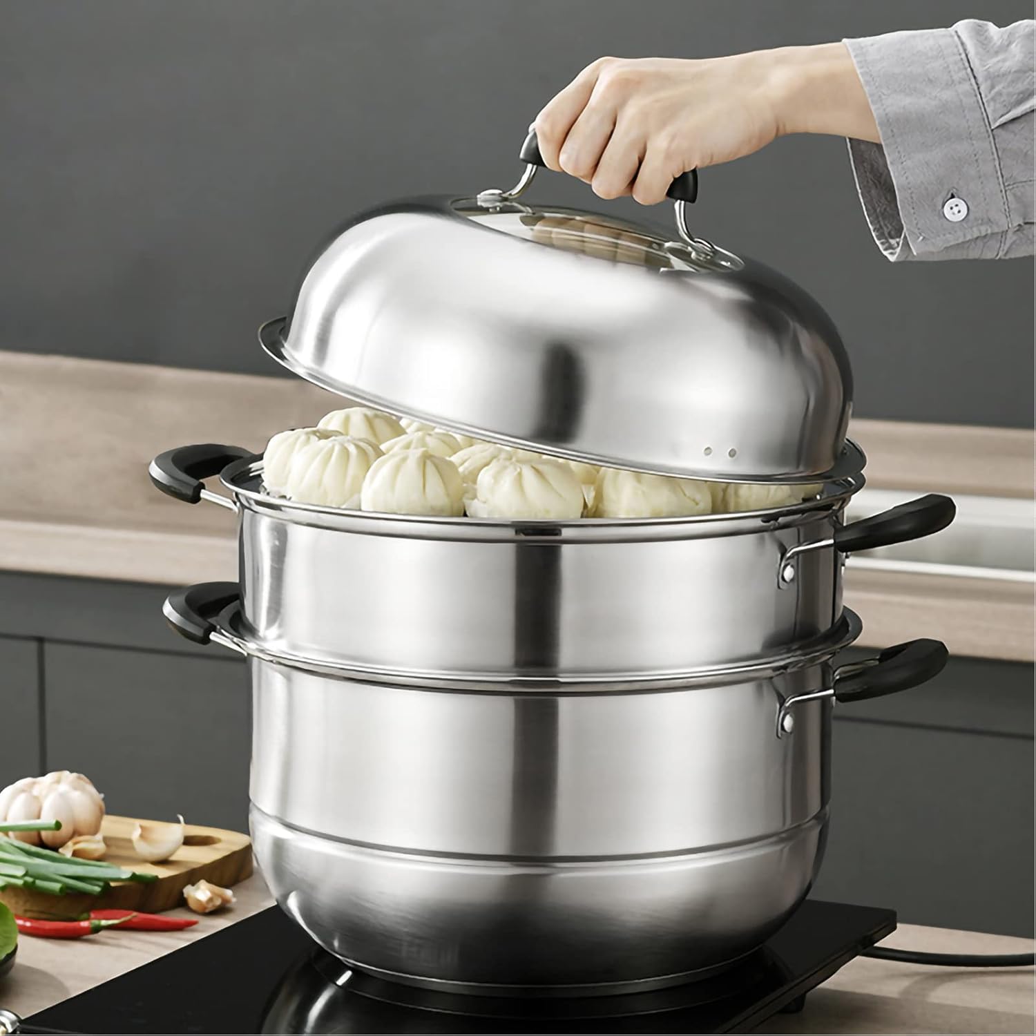 #🔥Buy 1 Get 1 Free🥘6-Pan Commercial Food Warmer