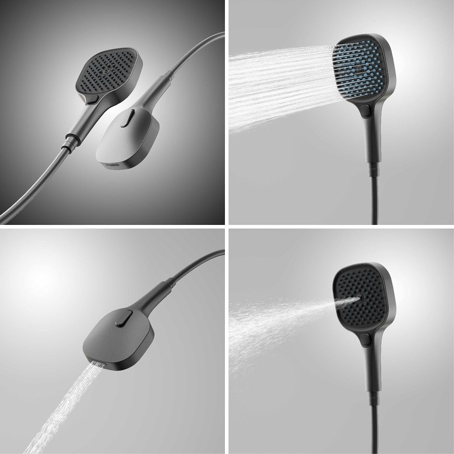 ⚡Limited Time Deal | Smart 6-in-1 Thermostatic Shower Tower Panel Set, LED Temp Display Piano Keys Faucet - Best Price Online